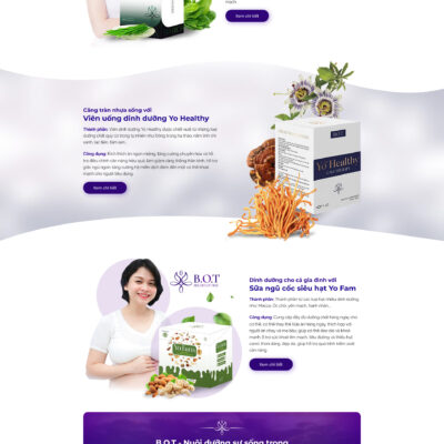Theme wordpress sạch Thực phẩm chức năng #MTWP.thucphamchucnang06