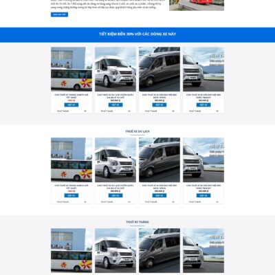 Theme wordpress sạch Thuê xe #MTWP.thuexe03