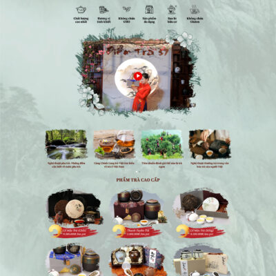 Theme wordpress sạch Trà xanh #MTWP.traxanh02