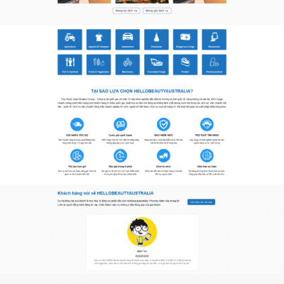 Theme wordpress sạch Vận chuyển Úc #MTWP.vanchuyenuc00