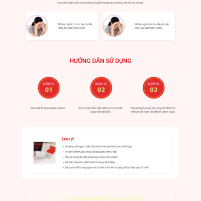 Theme wordpress sạch Viên đặt phụ khoa #MTWP.viendatpk00