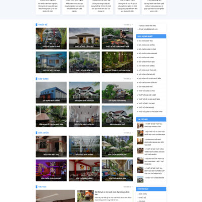Theme wordpress sạch Xây dựng #MTWP.xaydung02